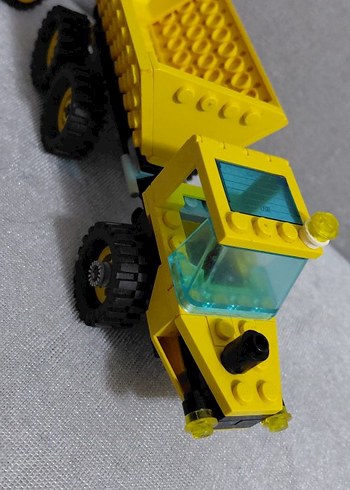 Sarı Lego İş Makineleri Seti 6581 1996 yılı koleksiyonluk - Görsel 4