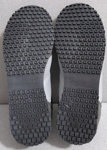 Gri Erkek Spor Ayakkabı Bağcıklı Model 43 numara - Görsel 6