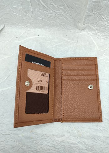 Parlak Kahverengi Minimalist Erkek Cüzdan - Görsel 2