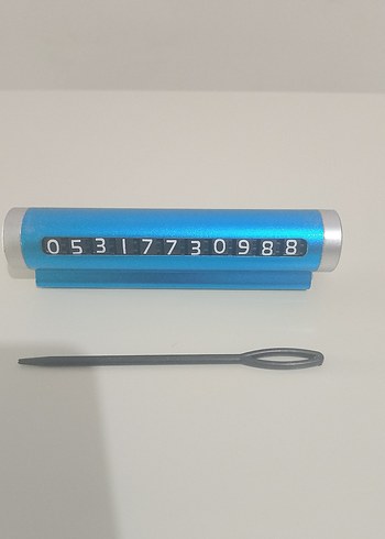 Metal Araç Numaratör - Görsel 4