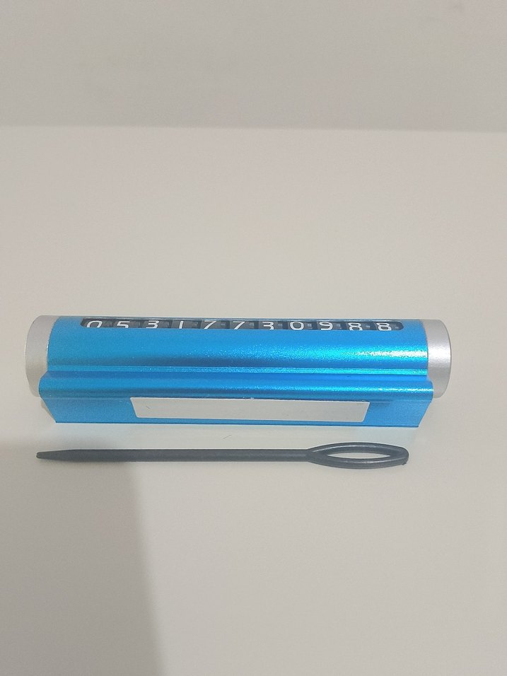 Metal Araç Numaratör - Görsel 3