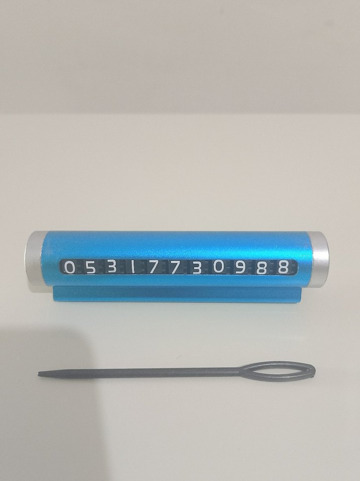 Metal Araç Numaratör - Görsel 5