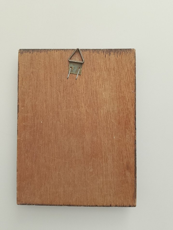 Vintage Çok Renkli Damdaki Kemancı Figürü - Görsel 4