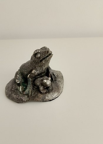 Gümüş kaplama kurbağa ve yavrusu - Görsel 2
