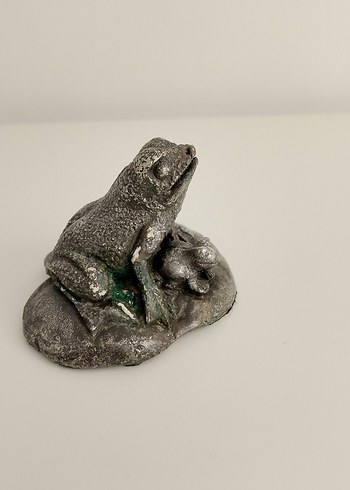 Gümüş kaplama kurbağa ve yavrusu - Görsel 5