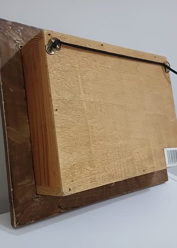 3D DİORAMA Beyaz Çerçeveli Kırlık Dekoratif Tablo - Görsel 7