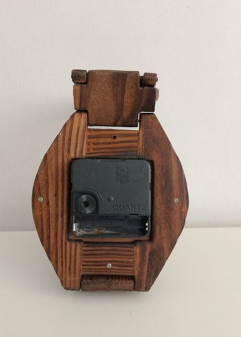 Ahşap Duvar Saati - Görsel 4