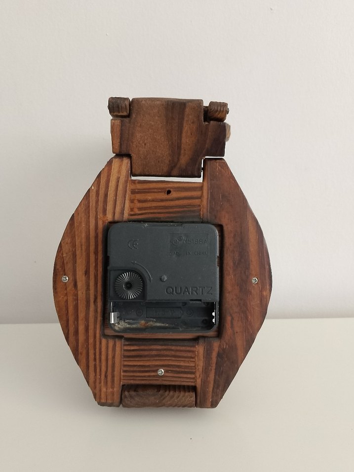 Ahşap Duvar Saati - Görsel 4