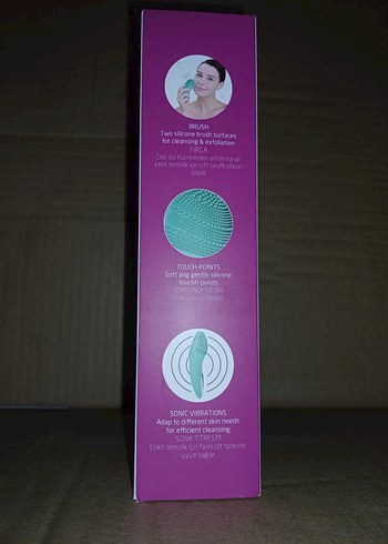 Medisana Pastel Yeşil Silikon Yüz Temizleyici - Görsel 2