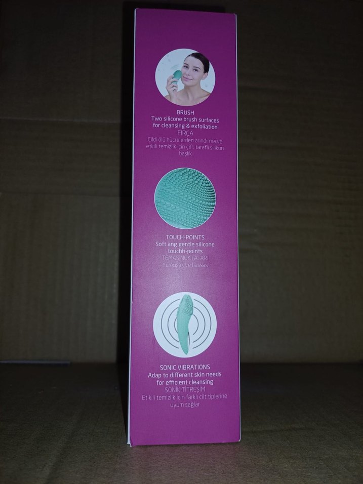 Medisana Pastel Yeşil Silikon Yüz Temizleyici - Görsel 2