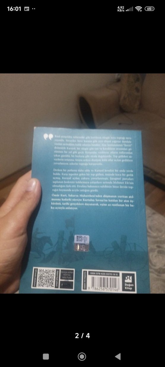 Ömür Kurt - Cepheye Koşan At Romanı - Görsel 2