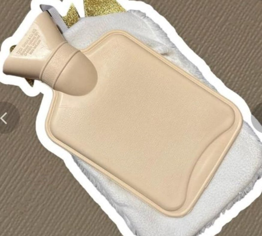 Beyaz Bohem Tarzda Kürklü Kedi Kıyafeti sıcak su torbası - Görsel 2