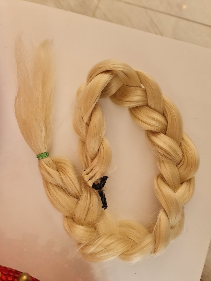 platin gerçek saç Görünümlü Bohem Saç - Görsel 2