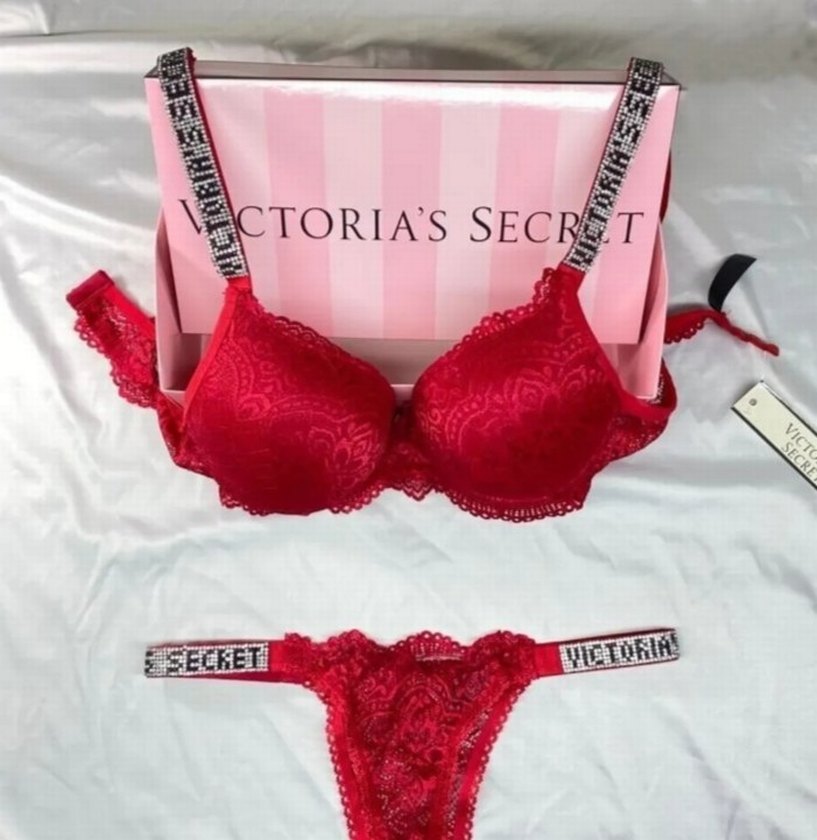 Kırmızı Dantelli Glamour Sütyen Takımı - Görsel 2