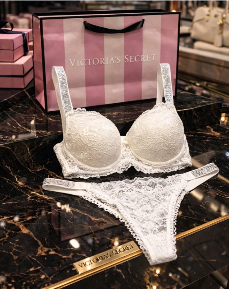 Parisian Modern Klasik Beyaz Dantelli Sütyen - Görsel 2