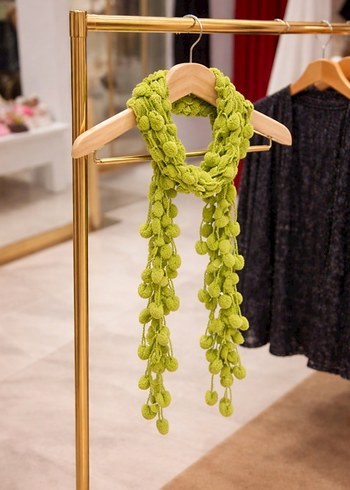 yeşil òrgü atkı - Görsel 2