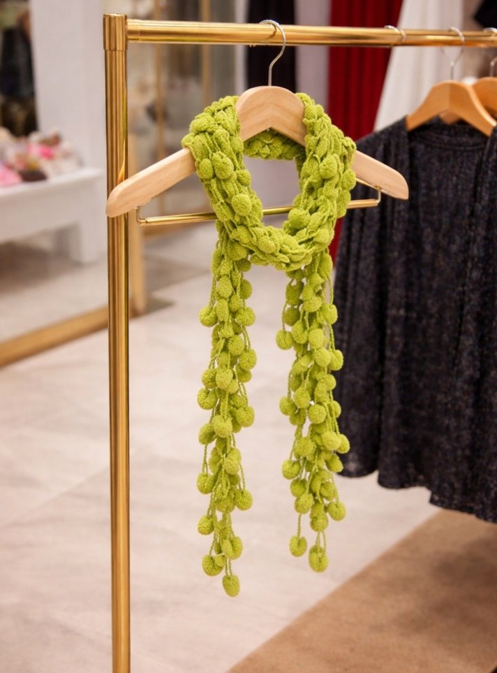 yeşil òrgü atkı - Görsel 2