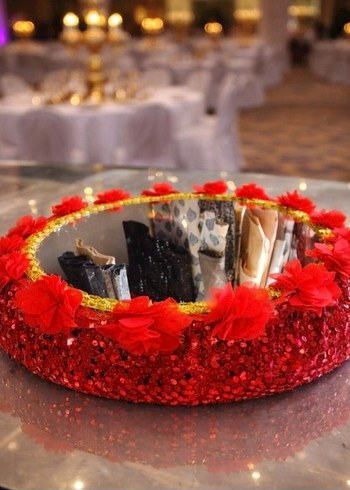 payetli kına sepeti seti - Görsel 2