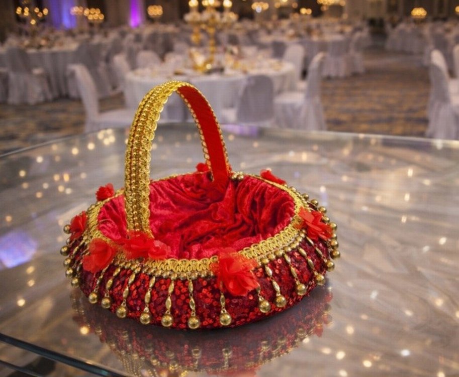 payetli kına sepeti seti - Görsel 3