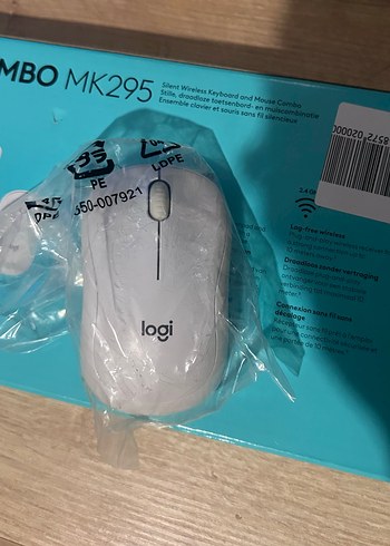Logitech MK295 Silent Touch Beyaz Klavye Mouse Set - Görsel 6