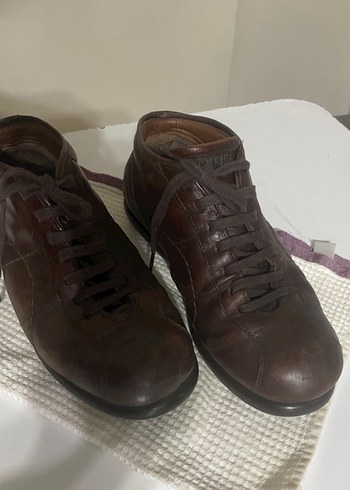 Kahverengi Erkek Vintage Bağcıklı Bot - Görsel 4