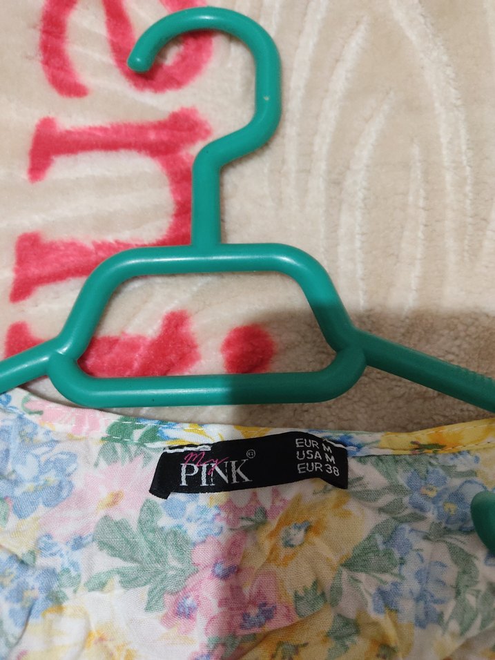 Bohem Uzun Bağlama Desenli Kadın Elbise yandan yırtmaçlı - Görsel 4