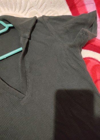 V Yaka Siyah Midi Kadın Elbise - Görsel 3