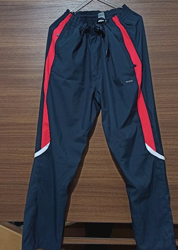 Erkek Beyaz Kırmızı Spor Fermuarlı Eşofman takımı - Görsel 2