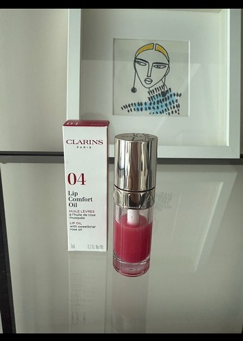 Clarins 04 Lip Comfort Oil Parlak Pembe - Görsel 6