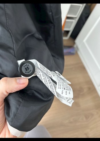 Bej zara Düğmeli Kadın Trençkot - Görsel 4