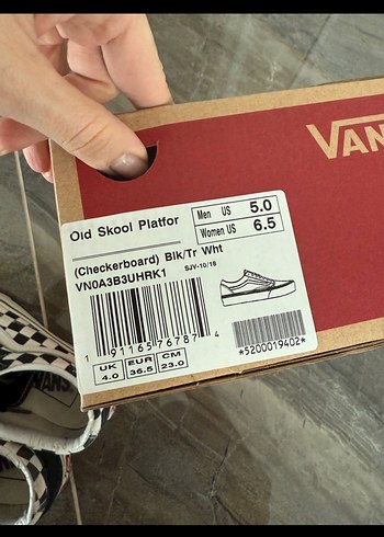 Vans yüksek tabanlı sneakers - Görsel 5