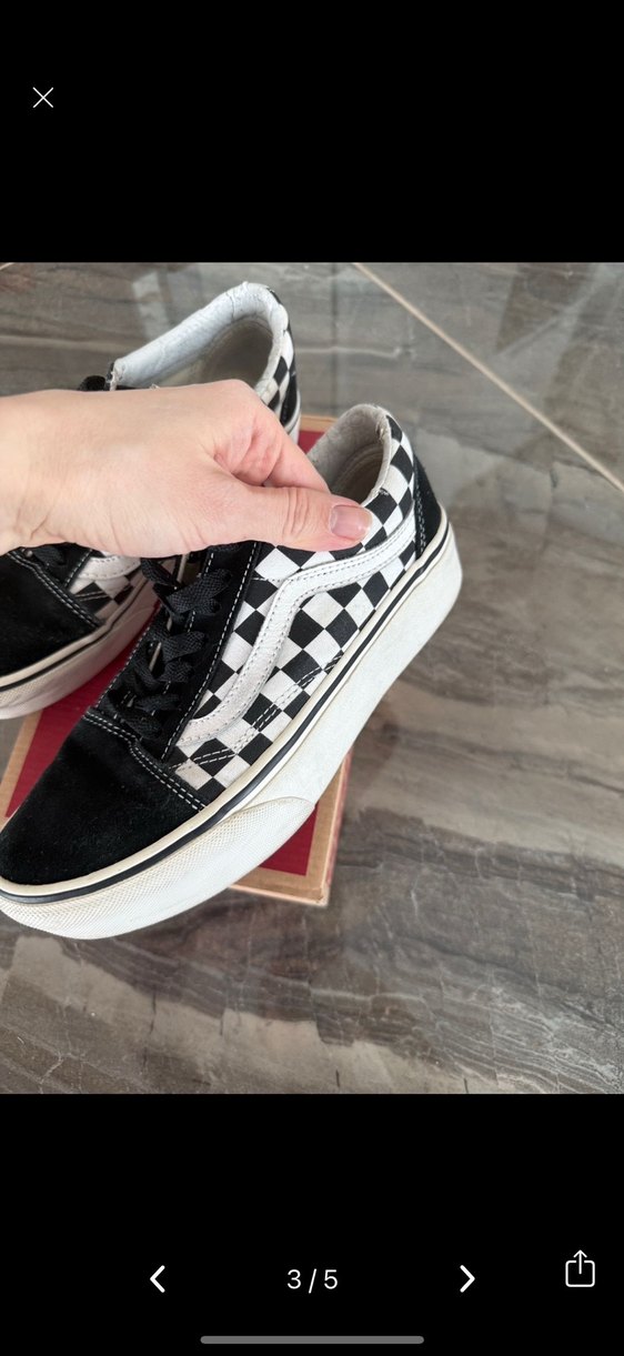 Vans yüksek tabanlı sneakers - Görsel 3