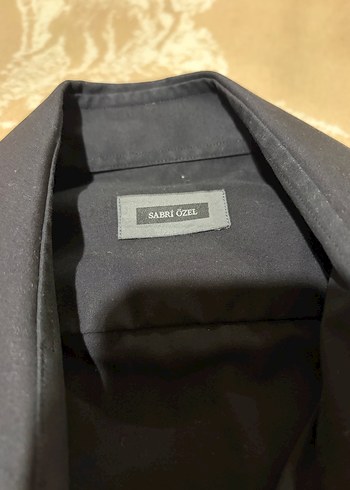 Düğmeli Siyah Erkek Gömlek - Görsel 2