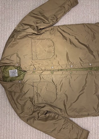 Yağ yeşili Kadın yağmurluk - Görsel 5