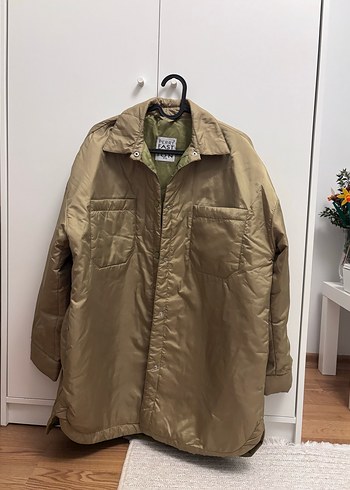 Yağ yeşili Kadın yağmurluk - Görsel 2