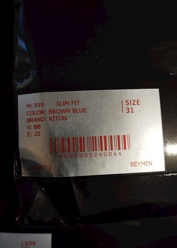 KİTON Slim Fit Erkek Jean Pantolon - Görsel 8