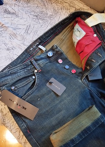 KİTON Slim Fit Erkek Jean Pantolon - Görsel 4