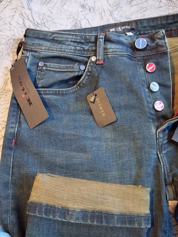 KİTON Slim Fit Erkek Jean Pantolon - Görsel 5