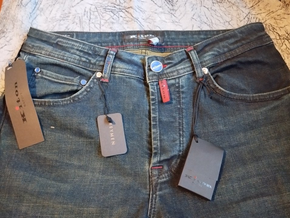 KİTON Slim Fit Erkek Jean Pantolon - Görsel 2