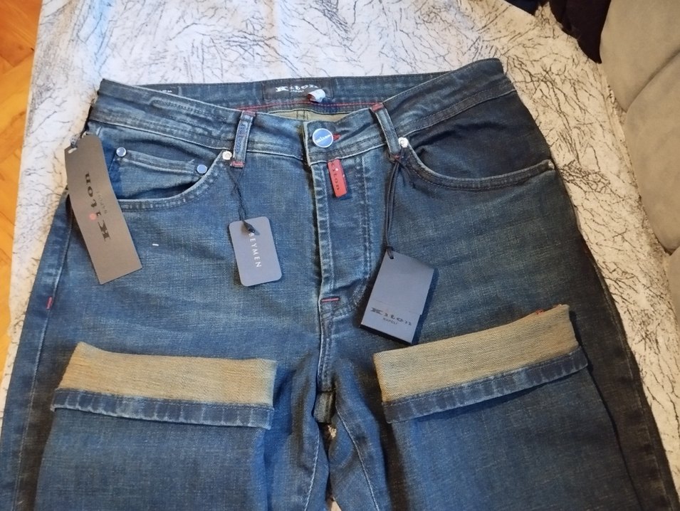 KİTON Slim Fit Erkek Jean Pantolon - Görsel 3