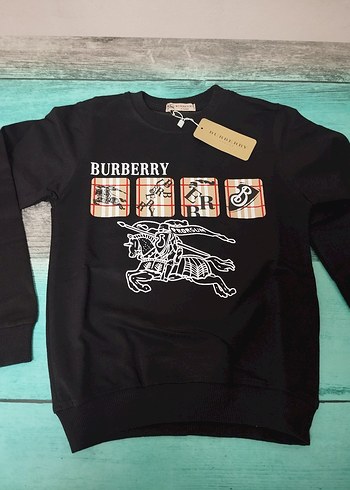 Burberry Siyah Baskılı Erkek Sweatshirt - Görsel 6