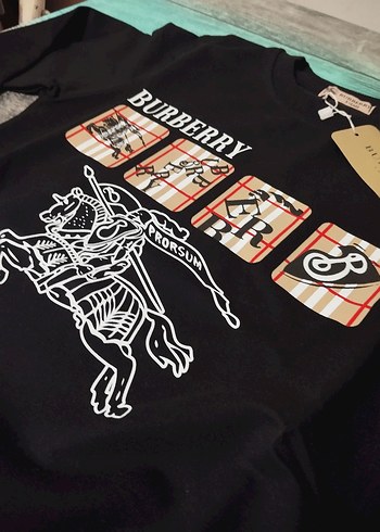 Burberry Siyah Baskılı Erkek Sweatshirt - Görsel 2