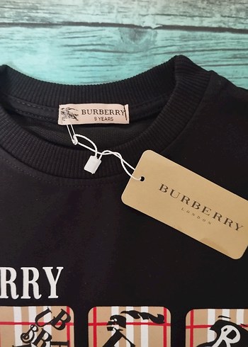 Burberry Siyah Baskılı Erkek Sweatshirt - Görsel 3