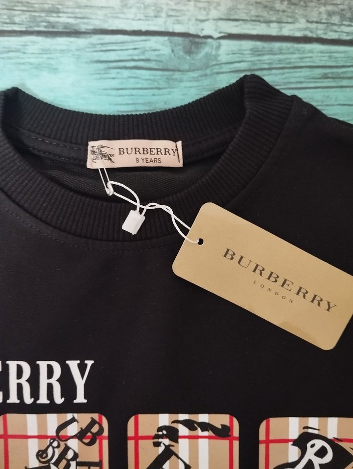 Burberry Siyah Baskılı Erkek Sweatshirt - Görsel 3