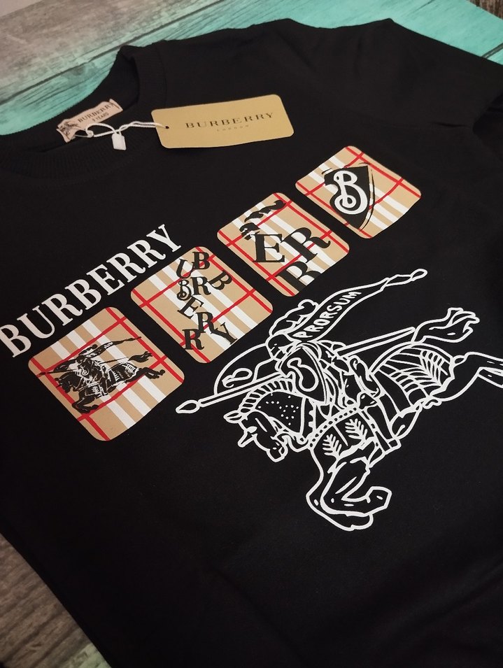 Burberry Siyah Baskılı Erkek Sweatshirt - Görsel 4