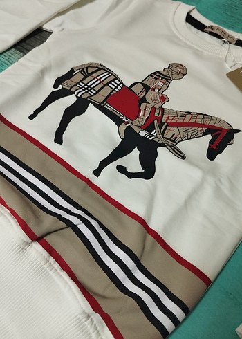 Burberry Erkek Çocuk Baskılı Sweatshirt - Görsel 5