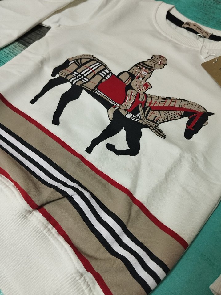 Burberry Erkek Çocuk Baskılı Sweatshirt - Görsel 5