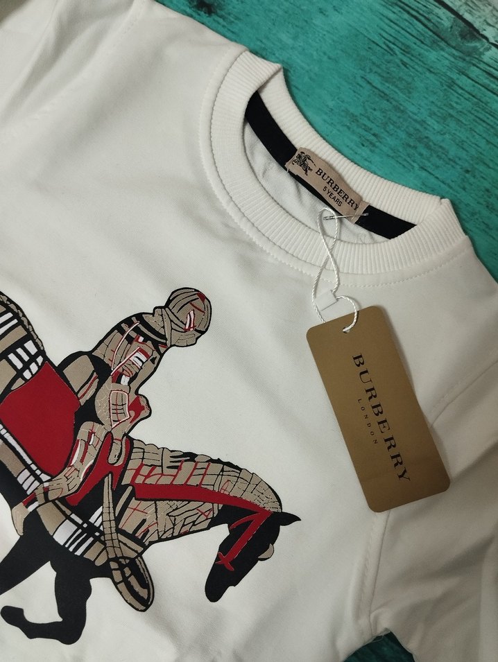 Burberry Erkek Çocuk Baskılı Sweatshirt - Görsel 3