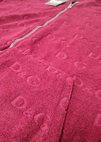 Dolce Gabbana Havlu kumaş kapşonlu Hırka - Görsel 6