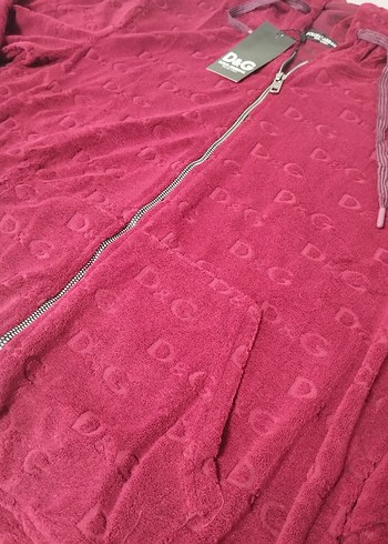 Dolce Gabbana Havlu kumaş kapşonlu Hırka - Görsel 5